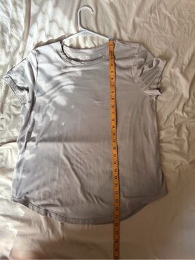 SO Short Sleeve Crewneck Top - Light Gray